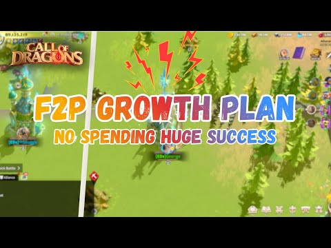 ULTIMATE F2P PROGRESSION GUIDE | HOW TO GROW FAST WITHOUT SPENDING | CALL OF DRAGONS