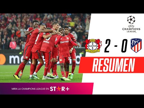 Video: Bayer Leverkusen venció por 2-0 a Atlético de Madrid