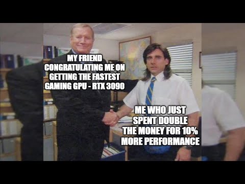 RTX 3080 vs RTX 3090 | 4K Performance Comparison | Double the Price of RTX 3080, Really ?
