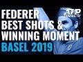 Roger Federer's Best Shots & Winning Moment In Title Run! | Basel 2019