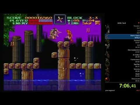 Super Castlevania IV Speedrun in 34:29 by Babloization (May 3rd, 2012)