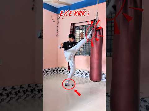 Axe Kick + Round Hook Punch Combo Tutorial | Powerful Combination 🥋