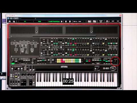 Arturia CS-80V2 volume problem in Cubase