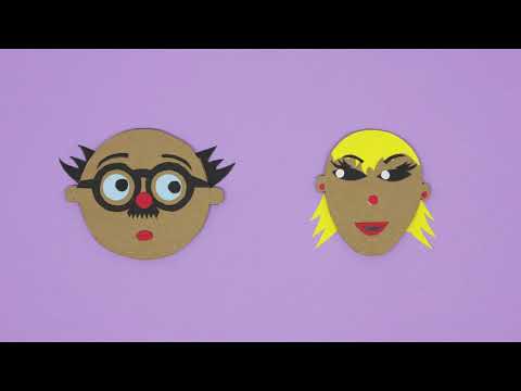 Lip Sync Test Part 2 - Stop Motion Animation - Cutout Animation