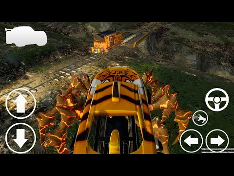 Playing As TIGER SHARK MONSTER TRUCKS to Hunt Thomas the Tank Engine - Choo-Choo Charles
