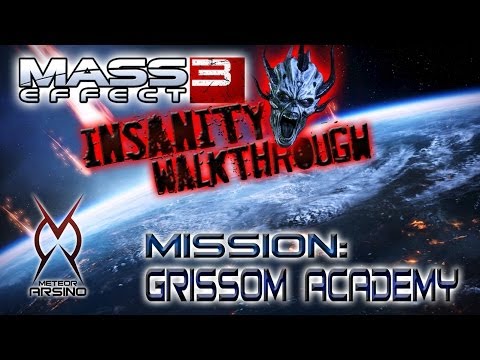 Walkthrough Mass Effect 3 @Insanity - Mission: Grissom Academy: Emergency Evacuation