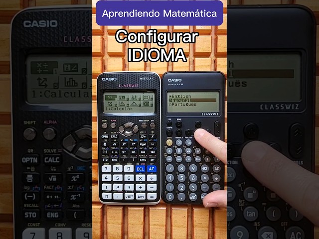 Vídeo relacionado con Casio FX-85DE X ClassWiz Calculadora científica y técnica,(No apto para el currículo español), Idioma Alemán