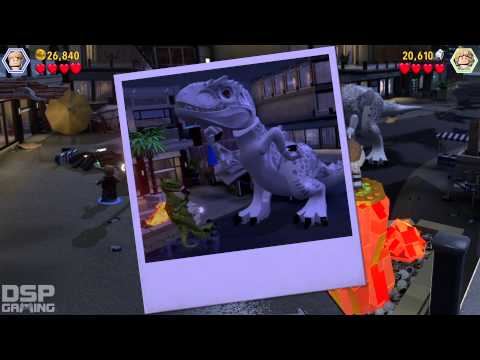 LEGO Jurassic World Co-op pt25 - FINALE! The Indominous Rex Boss (final!)