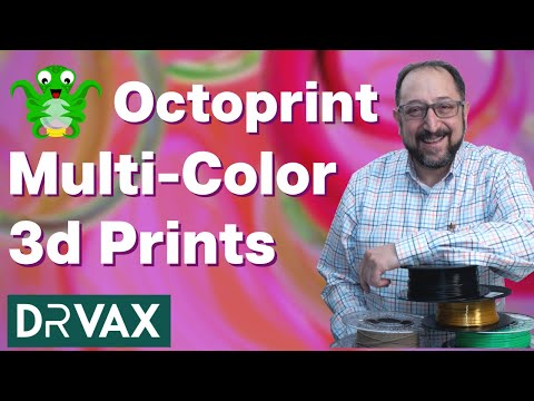 Octoprint Multicolor 3d Prints including Ender 3 V2