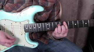 Pt. 2 Guitar Lessons - Soloing - Scales Modes - Jerry Garcia Style Guitar Lesson Fender Strat