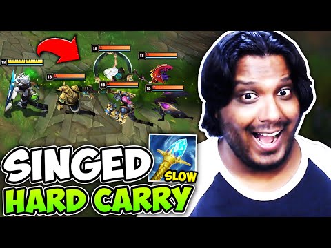 THIS IS WHY SINGED IS SECRETLY THE BEST CHAMP IN THE GAME - League of Legends