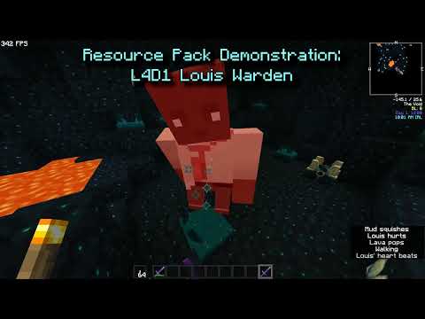 Sly Minecraft Resource Pack: Shady Inktail L4D1 Louis Warden