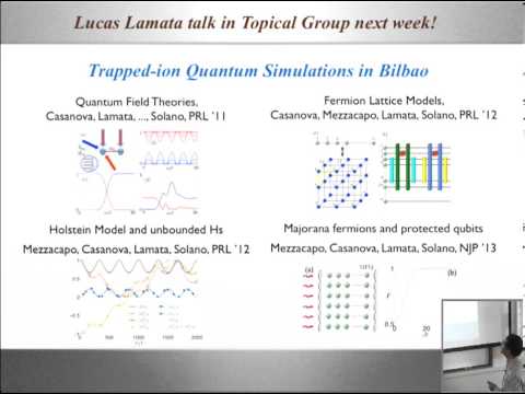 Enrique Solano, "New Perspectives in Quantum Simulations with Trapped Ions"