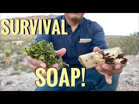 Desert Survival Soap: Yucca Root And Creosote -Junkyard Fox