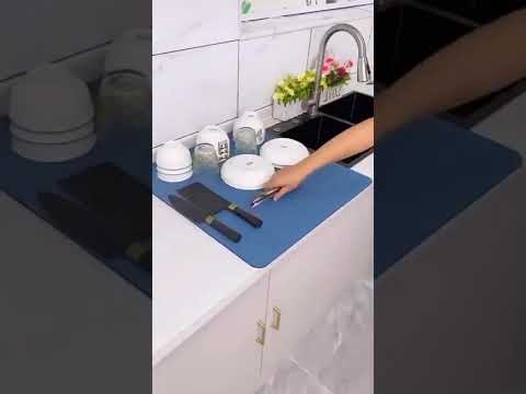 DISH DRYING KITCHEN  MAT