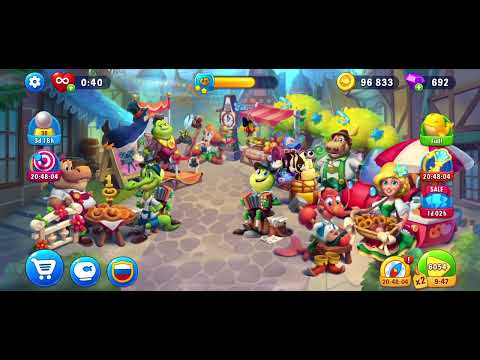 Fishdom 6053 level Gameplay story