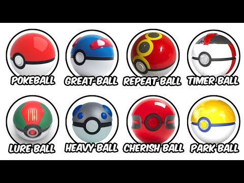 Every Pokeball Explained In 24 Minutes