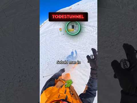 Den Tunnel den jeder Skifahrer FÜRCHTET 🤯⛷️