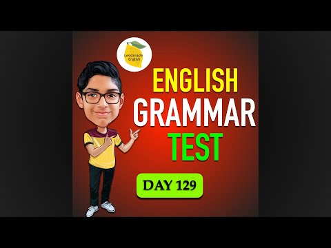 (Day 129) - Grammar Test for Job Interview #Shorts #grammar #Lessonade_English