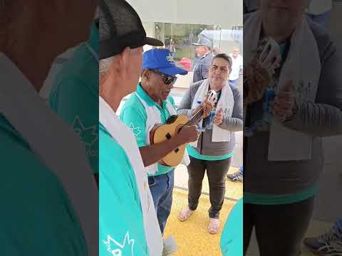 Cia de Reis Estrela da Guia de onda verde-SP mestre Zé Augusto encontro de bandeiras de Ubarana-SP