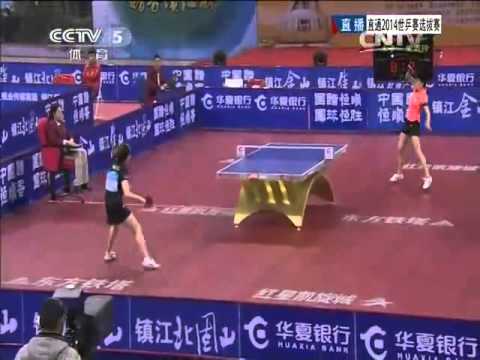 2014 China Trials for WTTTC: MU Zi - ZHU Yuling [Full Match/Chinese]