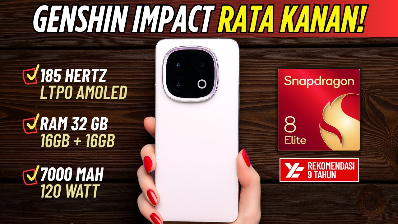 Gaspol‼️ 5 HP GENSHIN IMPACT [RATA KANAN 60 FPS] TERMURAH 2025!