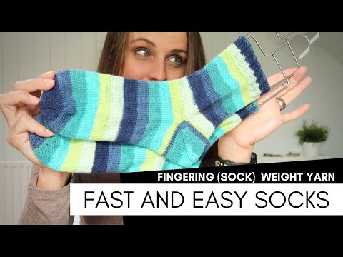 KnitPicks Felici Lost Lake yarn Fast and Easy Socks knit by knittingILove