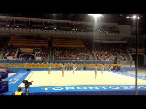 Jul 19, 2015 Pan Am 2015 Synchronized Group Ribbons