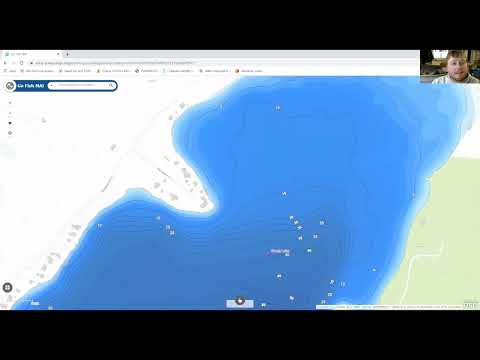 Find waterbody features to target fish through the ice