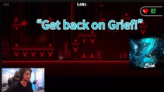Doggie gets scolded by Zoink live on stream