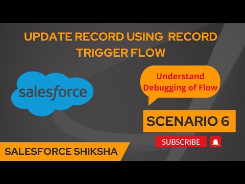 Update Record using Record Trigger Flow - Scenario 6 || Salesforce Flows || Debug Flow || Salesforce
