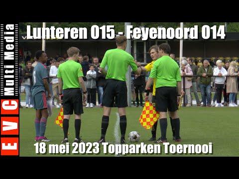 Lunteren O15 - Feyenoord O14 | 18 mei 2023 | Topparken Toernooi