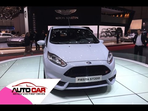 Ford Fiesta ST200 revealed at Geneva motor show