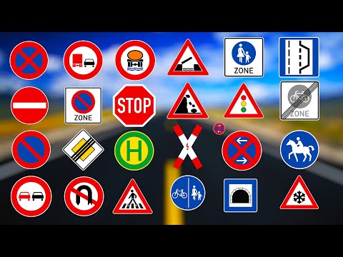 🚧 Traffic Signs in Germany | Essential German Road Signs & Meanings 🇩🇪 (Part 1)