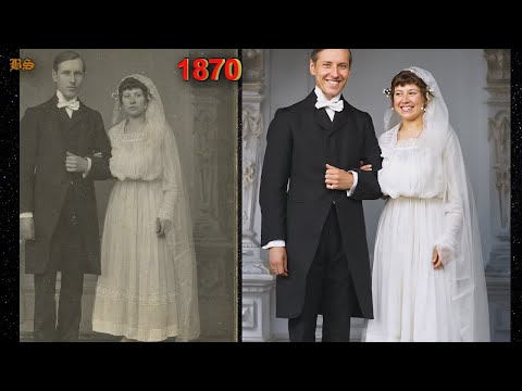 Bröllopsdagen väcktes till liv del 2 / HD Colorized