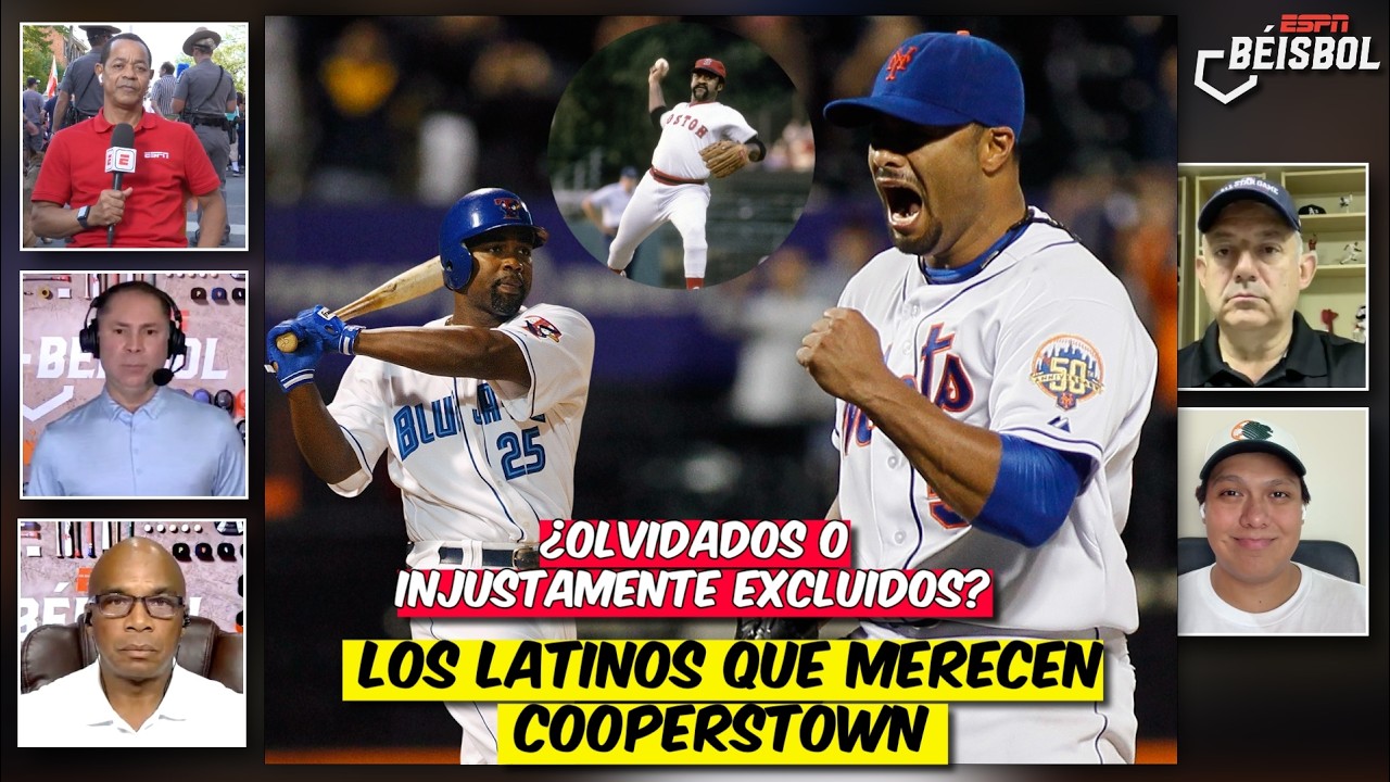JOHAN SANTANA, LUIS TIANT, CARLOS DELGADO Y más LATINOS MERECEN ir a SALÓN DE LA FAMA | ESPN Beisbol
