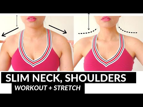 Get beautiful neck and shoulders! Fix rounded back, lose double chin