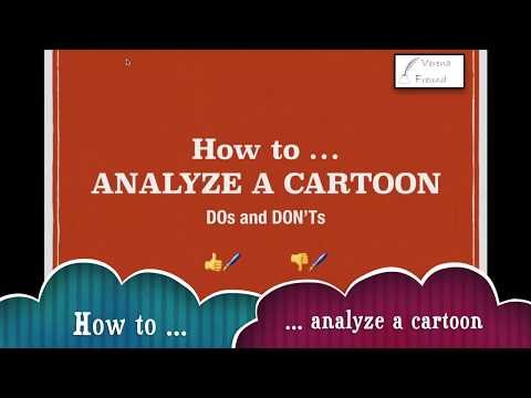 How to analyze a cartoon