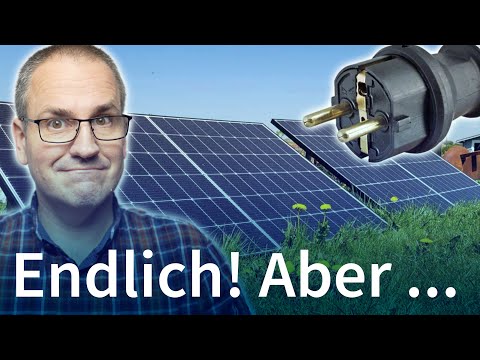 Video Thumbnail: Schuko-Stecker für Balkonkraftwerke offiziell – doch es gibt Grenzen