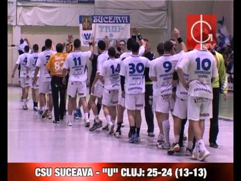 handbal CSU Suceava - Universitatea Cluj 25-24