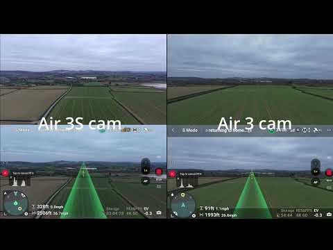 DJI Drone Speed test Air 3 V Air 3S Part Two