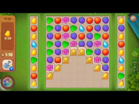Gardenscapes level 9/15