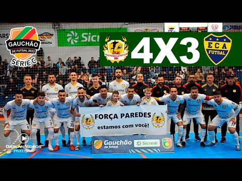 GOLS - ATLEC 4x3 ECA FUTSAL