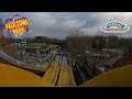 buffalo falls full on ride experience tornado springs at paultons park nov 2021 4k