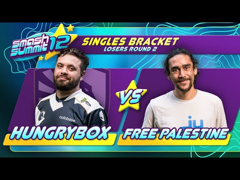 Hungrybox vs Free Palestine - Singles Bracket: Losers Round 2 - Smash Summit 12 | Puff vs Sheik