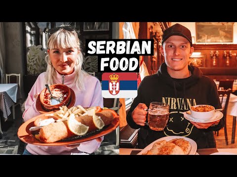 We Tried The BEST Traditional SERBIAN (BALKAN) Food | Belgrade, Serbia!