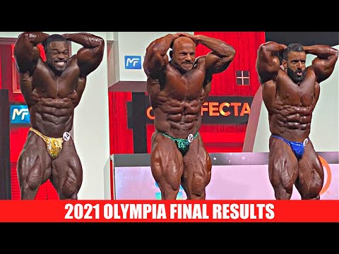 2021 Mr. Olympia Final Results