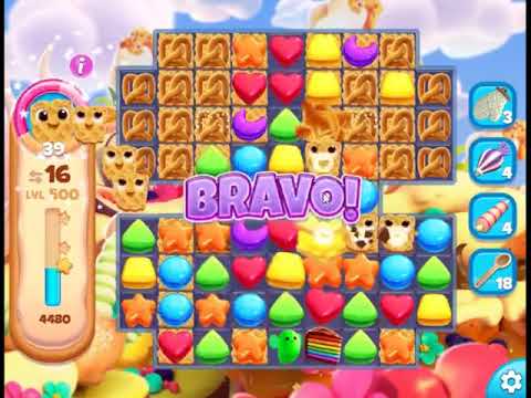 Cookie Jam Blast Level 500 - NO BOOSTERS 🍪 | SKILLGAMING ✔️