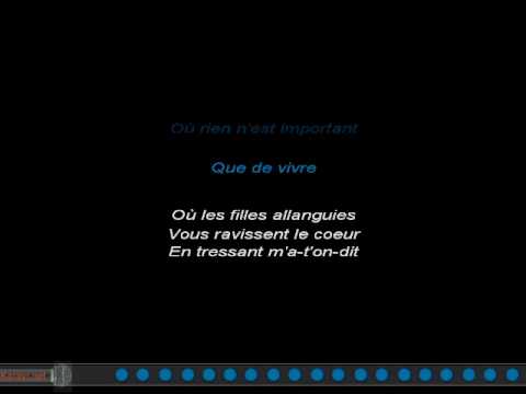 Karaoké Français - Charles Aznavour - Emmenez-moi