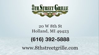 preview picture of video '8th Street Grille reviews - Holland, MI Restaurant Review'